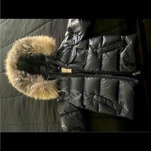 Moncler maya size  3 toddler jacket. Navy